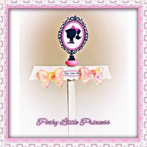 Pink Kawaii Bow Post Earrings